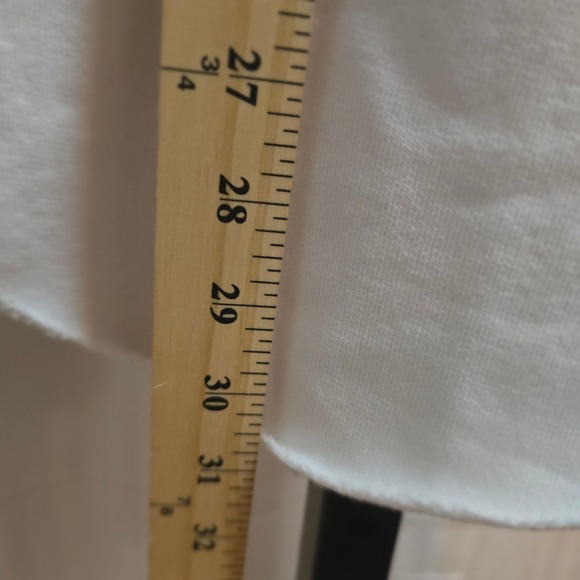 Frank & Eileen Tee Lab Women's XS Skirt White‎ Drawstring High Low Sweatshirt - Picture 9 of 13